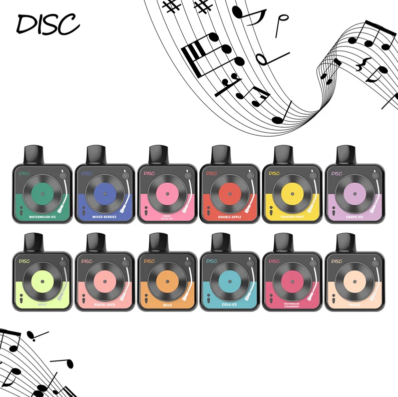 LAVIE DISC 10000 Puffs Vape - Dvojité Jablko: Osvěžující Dvojitý Genuss v Českém Vapingu 2025